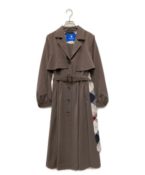 BLUE LABEL CRESTBRIDGE（ブルーレーベルクレストブリッジ）BLUE LABEL CRESTBRIDGE (ブルーレーベルクレストブリッジ) ストレッチツイルドレスコート ブラック サイズ:36の古着・服飾アイテム
