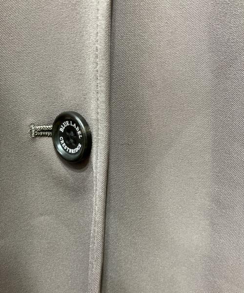 BLUE LABEL CRESTBRIDGE（ブルーレーベルクレストブリッジ）BLUE LABEL CRESTBRIDGE (ブルーレーベルクレストブリッジ) ストレッチツイルドレスコート ブラック サイズ:36の古着・服飾アイテム