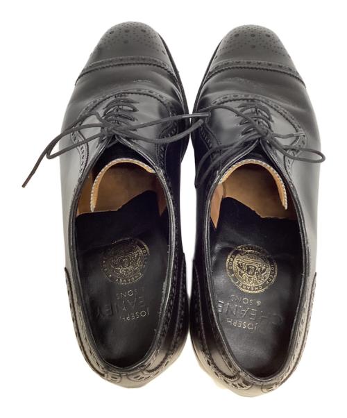 JOSEPH CHEANEY（ジョセフチーニー）JOSEPH CHEANEY (ジョセフチーニー) WINSTON セミブローグシューズ ブラック サイズ:SIZEUK7の古着・服飾アイテム