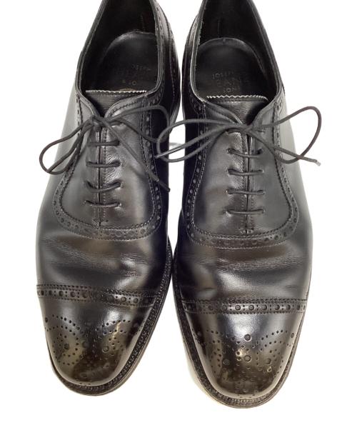 JOSEPH CHEANEY（ジョセフチーニー）JOSEPH CHEANEY (ジョセフチーニー) WINSTON セミブローグシューズ ブラック サイズ:SIZEUK7の古着・服飾アイテム