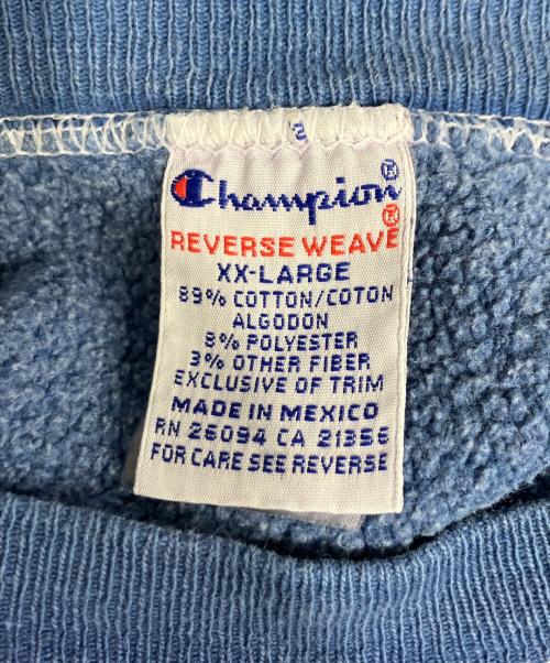 Champion REVERSE WEAVE（チャンピオン リバース ウィーブ）Champion REVERSE WEAVE (チャンピオン リバース ウィーブ) カレッジロゴスウェット レッド サイズ:XXLの古着・服飾アイテム