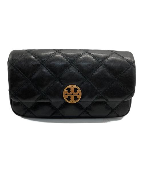 TORY BURCH（トリーバーチ）TORY BURCH (トリーバーチ) ウィラ キルティングショルダーバッグ ブラックの古着・服飾アイテム