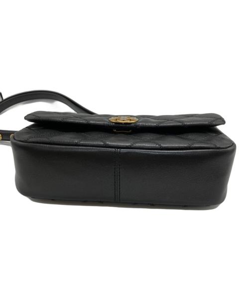 TORY BURCH（トリーバーチ）TORY BURCH (トリーバーチ) ウィラ キルティングショルダーバッグ ブラックの古着・服飾アイテム