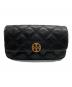 TORY BURCH（トリーバーチ）の古着「ウィラ キルティングショルダーバッグ」｜ブラック