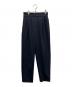THE TOKYO（ザトーキョー）の古着「WASHABLE HIGH FANCTION TAPERD PANTS」｜ネイビー
