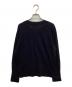 UNTITLED (アンタイトル) シルクウールカシミヤ Vネックニット セーター ブラック サイズ:2：4000円
