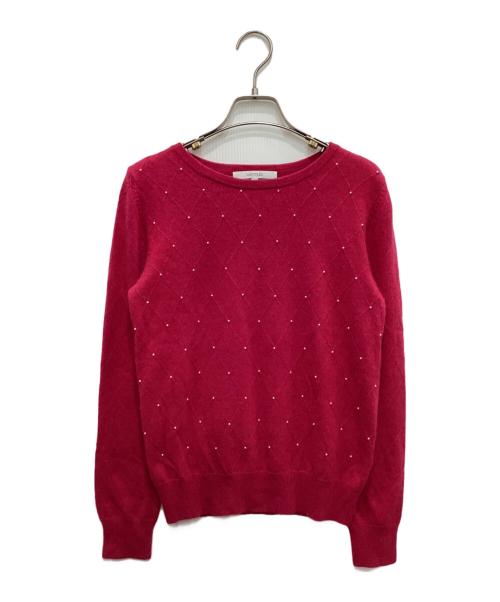 UNTITLED（アンタイトル）UNTITLED (アンタイトル) アンゴラ混ニット ショッキングピンク サイズ:2の古着・服飾アイテム