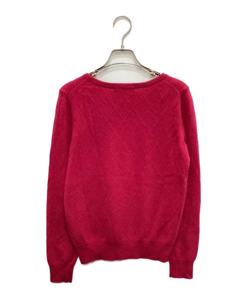 UNTITLED（アンタイトル）UNTITLED (アンタイトル) アンゴラ混ニット ショッキングピンク サイズ:2の古着・服飾アイテム