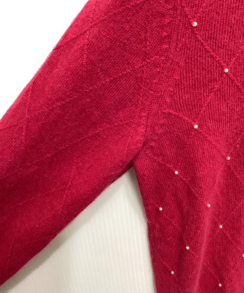 UNTITLED（アンタイトル）UNTITLED (アンタイトル) アンゴラ混ニット ショッキングピンク サイズ:2の古着・服飾アイテム