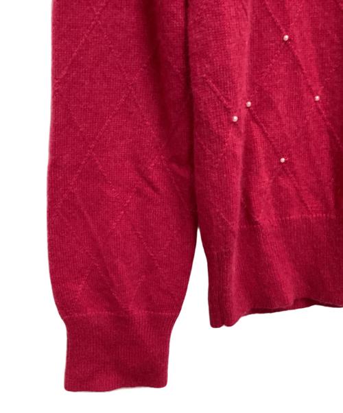 UNTITLED（アンタイトル）UNTITLED (アンタイトル) アンゴラ混ニット ショッキングピンク サイズ:2の古着・服飾アイテム