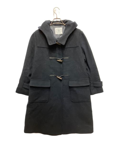 J.PRESS（ジェイプレス）J.PRESS (ジェイプレス) Jackal 140s ソフトメルトン ダッフルコート ネイビー サイズ:9の古着・服飾アイテム