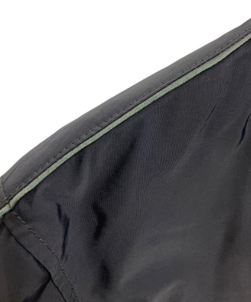 ARMANI COLLEZIONI（アルマーニ コレツィオーニ）ARMANI COLLEZIONI (アルマーニ コレツィオーニ) ラビットファーライニングスタンドカラージャケット ブラック サイズ:50の古着・服飾アイテム