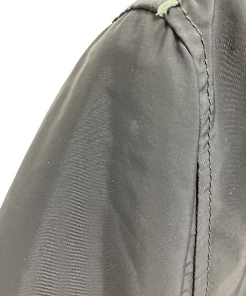 ARMANI COLLEZIONI（アルマーニ コレツィオーニ）ARMANI COLLEZIONI (アルマーニ コレツィオーニ) ラビットファーライニングスタンドカラージャケット ブラック サイズ:50の古着・服飾アイテム