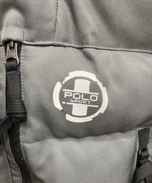 POLO SPORT（ポロスポーツ）POLO SPORT (ポロスポーツ) フード付ダウンジャケット グレー サイズ:Mの古着・服飾アイテム
