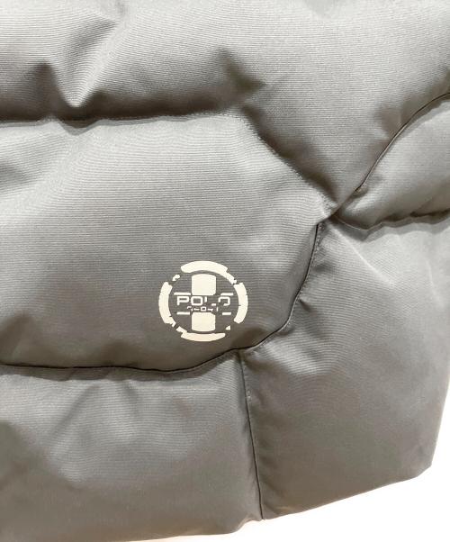 POLO SPORT（ポロスポーツ）POLO SPORT (ポロスポーツ) フード付ダウンジャケット グレー サイズ:Mの古着・服飾アイテム