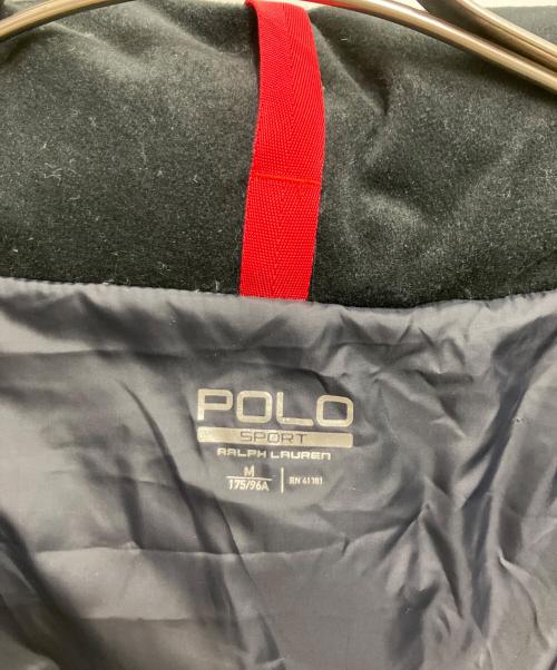 POLO SPORT（ポロスポーツ）POLO SPORT (ポロスポーツ) フード付ダウンジャケット グレー サイズ:Mの古着・服飾アイテム