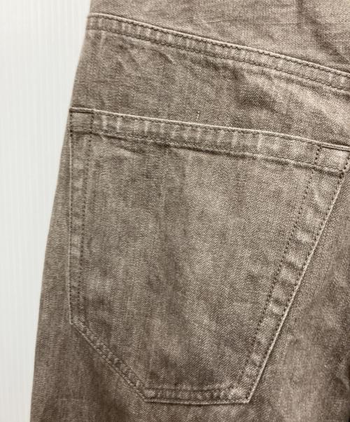 ATTISESSION（アティセッション）ATTISESSION (アティセッション) ワイドデニムパンツ グレー サイズ:36の古着・服飾アイテム