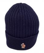MONCLER GRENOBLEモンクレール グルノーブル）の古着「ロゴビーニー」｜ネイビー