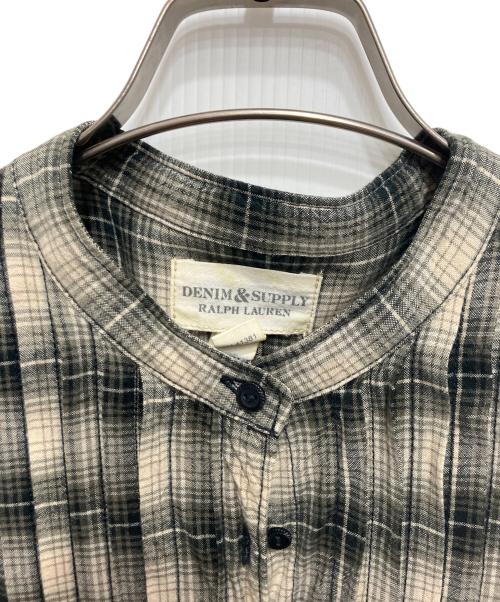 Denim & Supply Ralph Lauren（デニム＆サプライ ラルフローレン）Denim & Supply Ralph Lauren (デニム＆サプライ ラルフローレン) シャツワンピース ベージュ サイズ:Mの古着・服飾アイテム