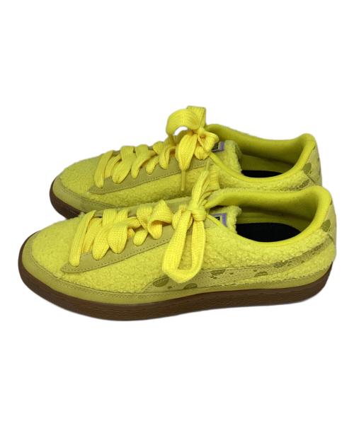 PUMA（プーマ）PUMA (プーマ) Sponge Bob (スポンジボブ) PUMA SUEDE SPONGEBOB イエロー サイズ:28cmの古着・服飾アイテム