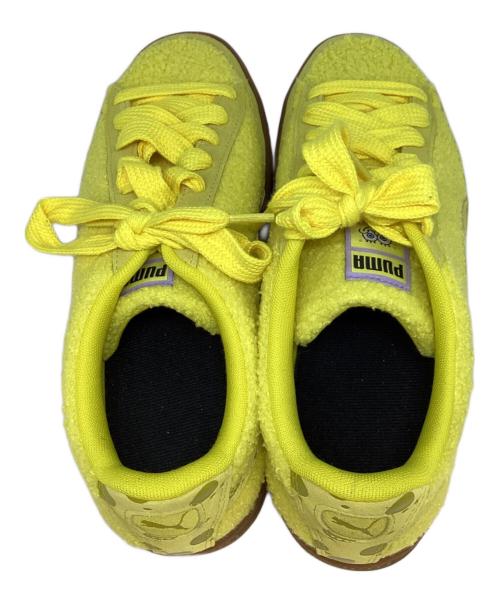 PUMA（プーマ）PUMA (プーマ) Sponge Bob (スポンジボブ) PUMA SUEDE SPONGEBOB イエロー サイズ:28cmの古着・服飾アイテム