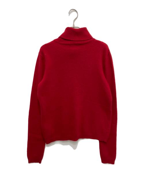 LAUREN RALPH LAUREN（ローレン ラルフ ローレン）LAUREN RALPH LAUREN (ローレン ラルフ ローレン) ハイネックニット レッド サイズ:Mの古着・服飾アイテム