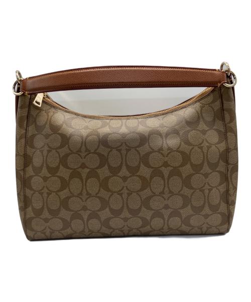 COACH（コーチ）COACH (コーチ) 2WAYショルダーバッグ ブラウンの古着・服飾アイテム