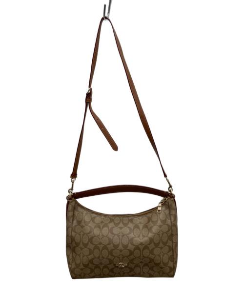 COACH（コーチ）COACH (コーチ) 2WAYショルダーバッグ ブラウンの古着・服飾アイテム