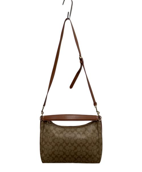 COACH（コーチ）COACH (コーチ) 2WAYショルダーバッグ ブラウンの古着・服飾アイテム
