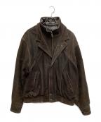 wilsons leatherウィルソンズレザー）の古着「レザージャケット」｜ブラウン