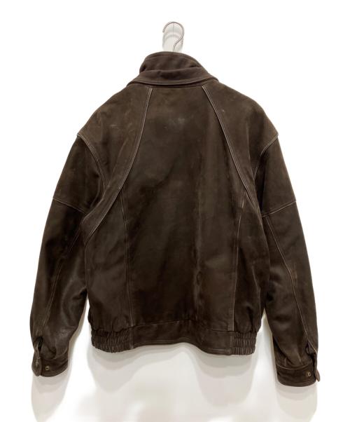wilsons leather（ウィルソンズレザー）wilsons leather (ウィルソンズレザー) レザージャケット ブラウン サイズ:Lの古着・服飾アイテム