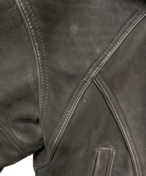 wilsons leather（ウィルソンズレザー）wilsons leather (ウィルソンズレザー) レザージャケット ブラウン サイズ:Lの古着・服飾アイテム