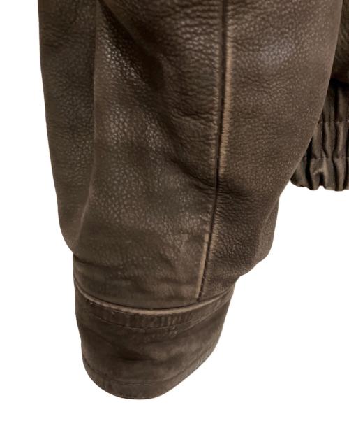 wilsons leather（ウィルソンズレザー）wilsons leather (ウィルソンズレザー) レザージャケット ブラウン サイズ:Lの古着・服飾アイテム