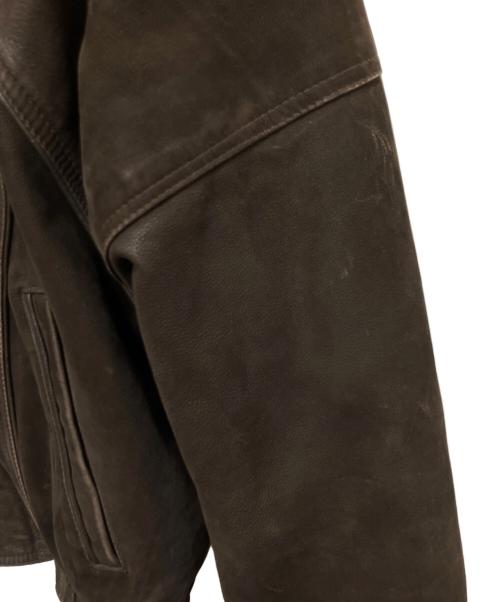 wilsons leather（ウィルソンズレザー）wilsons leather (ウィルソンズレザー) レザージャケット ブラウン サイズ:Lの古着・服飾アイテム