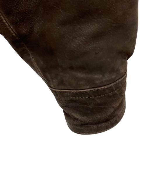 wilsons leather（ウィルソンズレザー）wilsons leather (ウィルソンズレザー) レザージャケット ブラウン サイズ:Lの古着・服飾アイテム