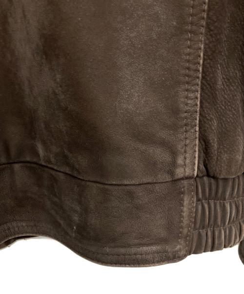 wilsons leather（ウィルソンズレザー）wilsons leather (ウィルソンズレザー) レザージャケット ブラウン サイズ:Lの古着・服飾アイテム