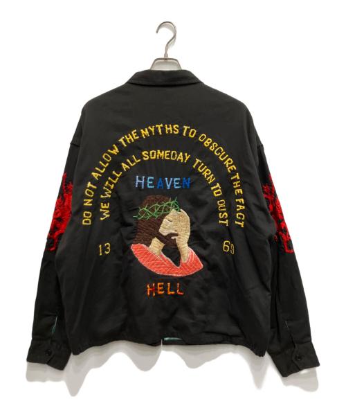 SAINT MICHAEL（セントマイケル）SAINT MICHAEL (セントマイケル) 23SS ベトナムジャンパー ブラック サイズ:XLの古着・服飾アイテム