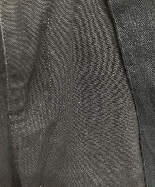 sacai（サカイ）sacai (サカイ) CarHartt (カーハート) Canvas Pants/キャンバスパンツ ブラック サイズ:3の古着・服飾アイテム