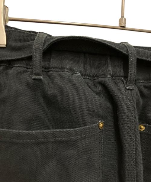 sacai（サカイ）sacai (サカイ) CarHartt (カーハート) Canvas Pants/キャンバスパンツ ブラック サイズ:3の古着・服飾アイテム
