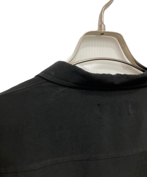 s'yte（サイト）s'yte (サイト) CREPE DE CHINE OVERSIZED TOPPER BLOUSON ブラック サイズ:3の古着・服飾アイテム