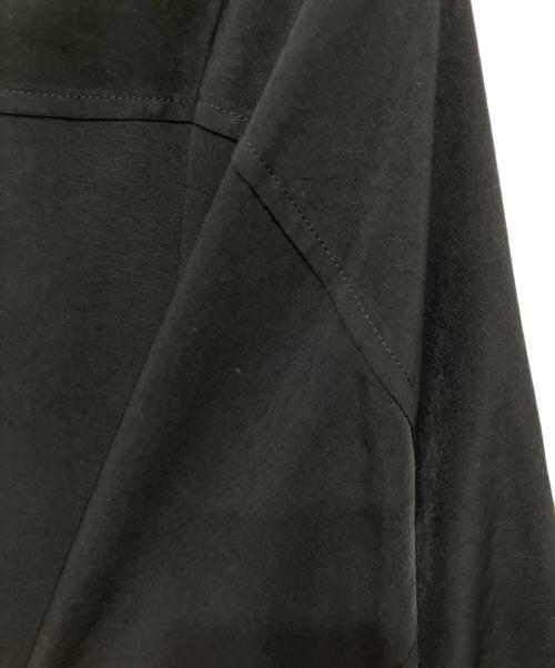 s'yte（サイト）s'yte (サイト) CREPE DE CHINE OVERSIZED TOPPER BLOUSON ブラック サイズ:3の古着・服飾アイテム