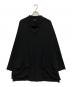 s'yte（サイト）の古着「CREPE DE CHINE OVERSIZED TOPPER BLOUSON」｜ブラック