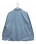 DESCENDANT (ディセンダント) SALOON PULLOVER CHAMBRAY LS SHIRT インディゴ サイズ:2：12000円