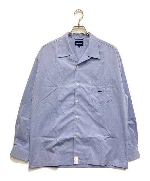 DESCENDANT（ディセンダント）DESCENDANT (ディセンダント) SUMMER OXFORD LS SHIRT ブルー サイズ:2の古着・服飾アイテム