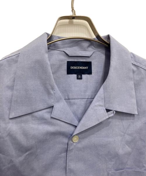 DESCENDANT（ディセンダント）DESCENDANT (ディセンダント) SUMMER OXFORD LS SHIRT ブルー サイズ:2の古着・服飾アイテム