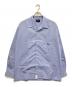 DESCENDANT（ディセンダント）の古着「SUMMER OXFORD LS SHIRT」｜ブルー