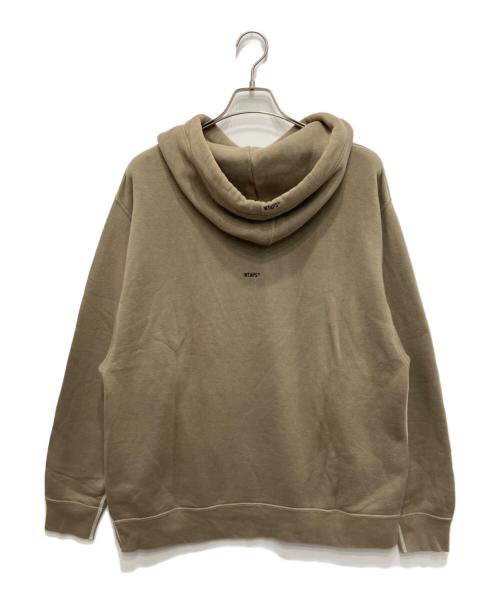 WTAPS（ダブルタップス）WTAPS (ダブルタップス) BLANK 02 HOODED / COTTON. SWEAT ベージュ サイズ:X02の古着・服飾アイテム