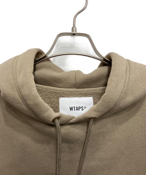 WTAPS（ダブルタップス）WTAPS (ダブルタップス) BLANK 02 HOODED / COTTON. SWEAT ベージュ サイズ:X02の古着・服飾アイテム