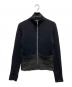 Yohji Yamamoto pour homme（ヨウジヤマモト プールオム）の古着「ポケット切替ドライバーズニット」｜ブラック
