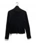 Yohji Yamamoto pour homme (ヨウジヤマモト プールオム) ポケット切替ドライバーズニット ブラック サイズ:3：15000円
